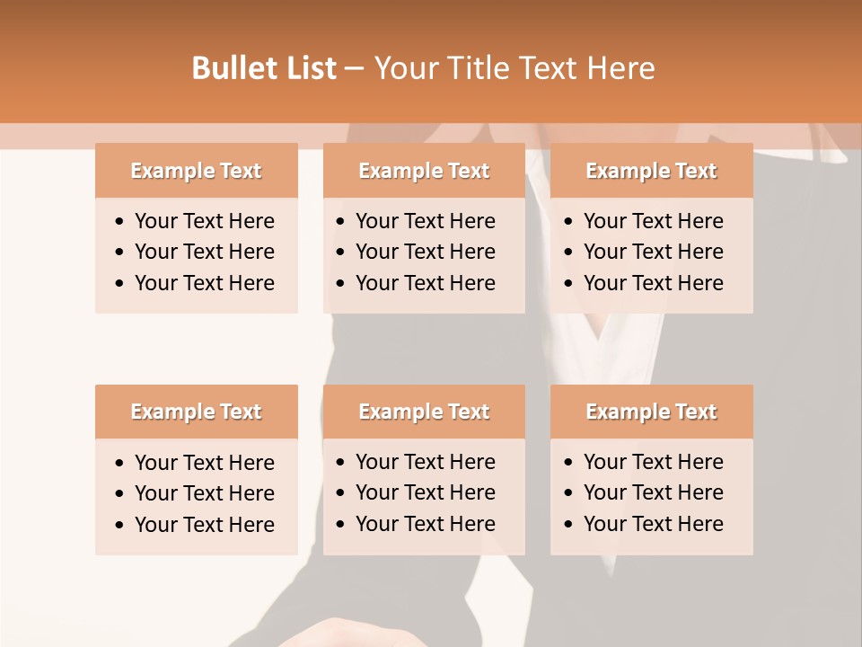Person Secretary Technology PowerPoint Template