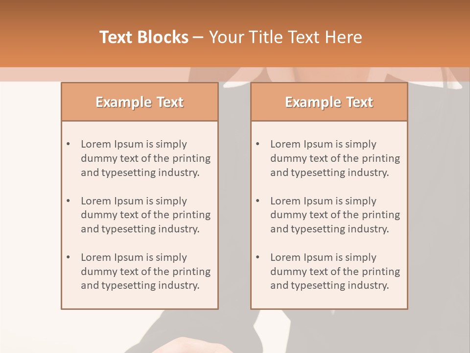Person Secretary Technology PowerPoint Template
