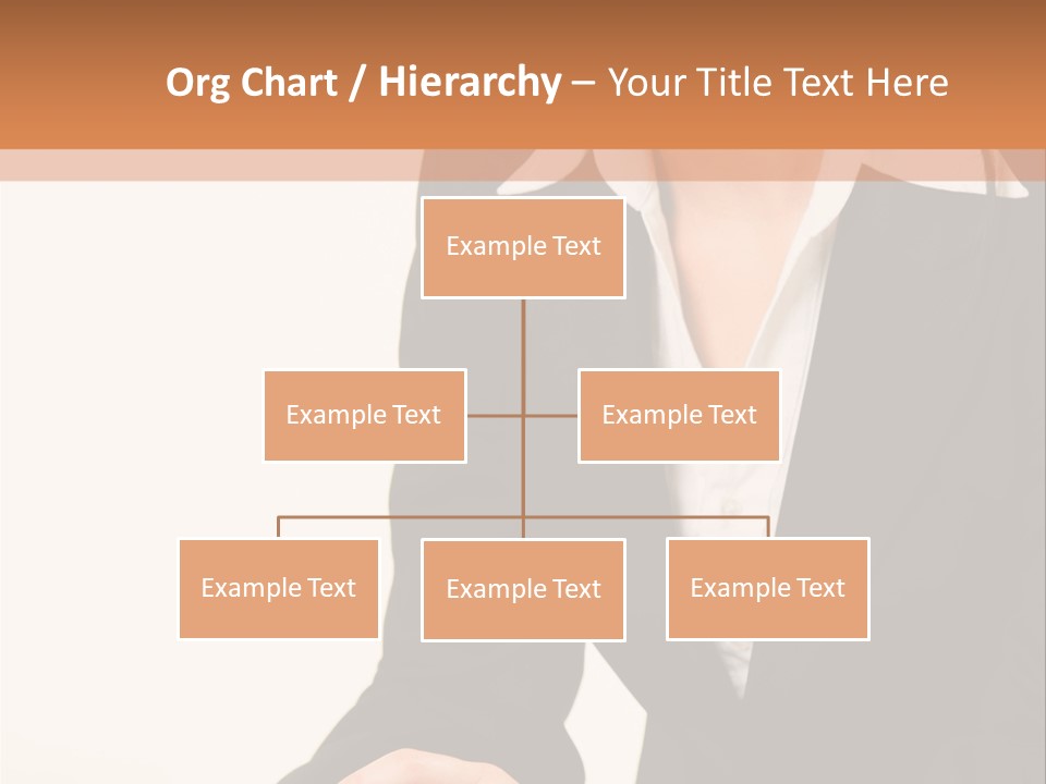 Person Secretary Technology PowerPoint Template