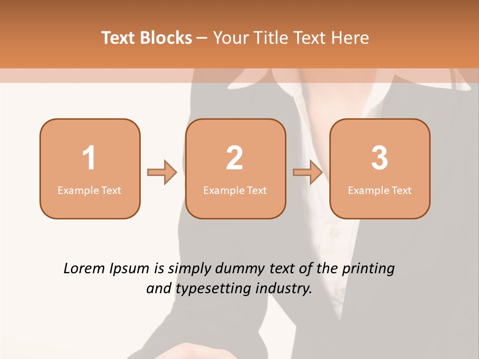 Person Secretary Technology PowerPoint Template