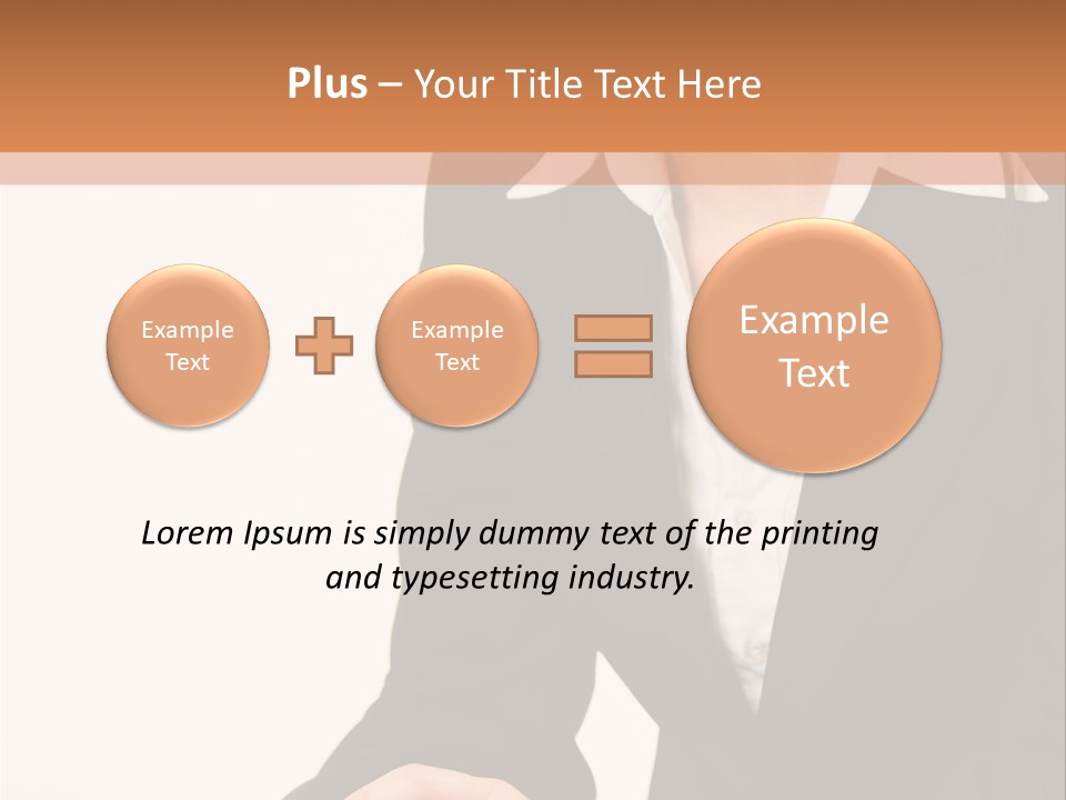 Person Secretary Technology PowerPoint Template