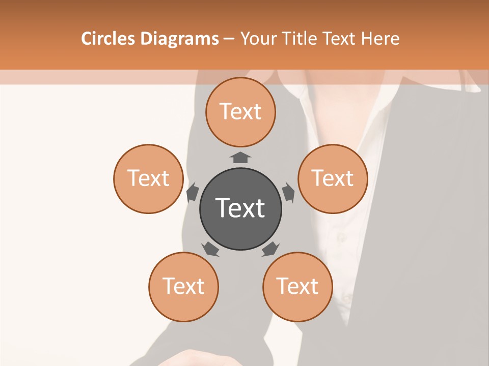 Person Secretary Technology PowerPoint Template