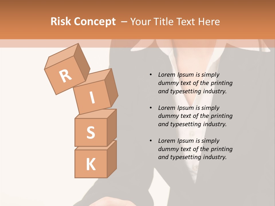 Person Secretary Technology PowerPoint Template