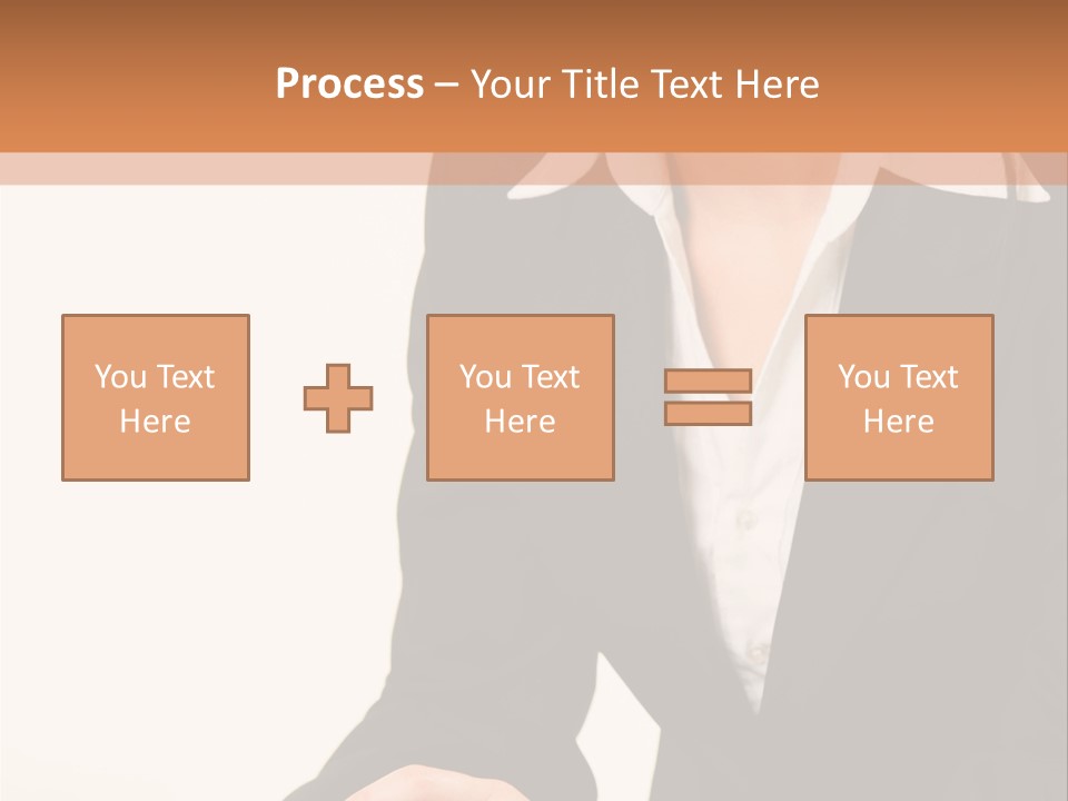 Person Secretary Technology PowerPoint Template
