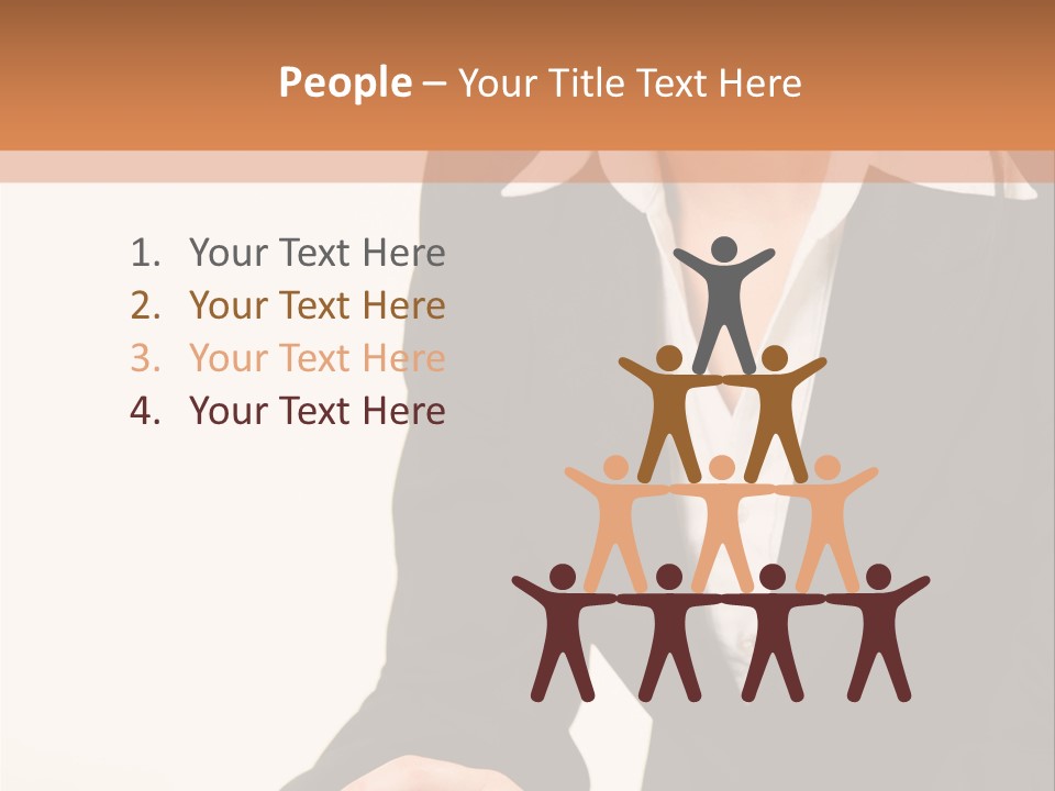 Person Secretary Technology PowerPoint Template