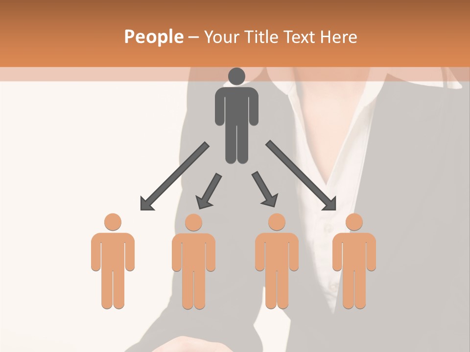 Person Secretary Technology PowerPoint Template
