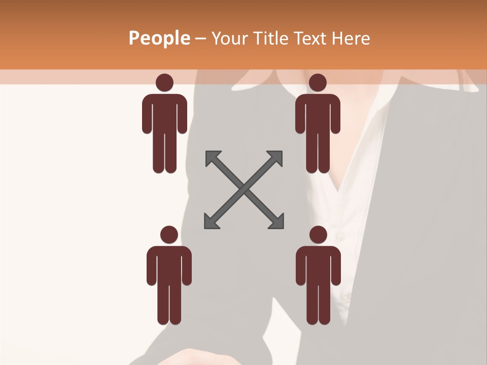 Person Secretary Technology PowerPoint Template