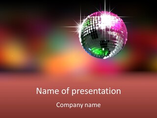 Vintage Club Shine PowerPoint Template