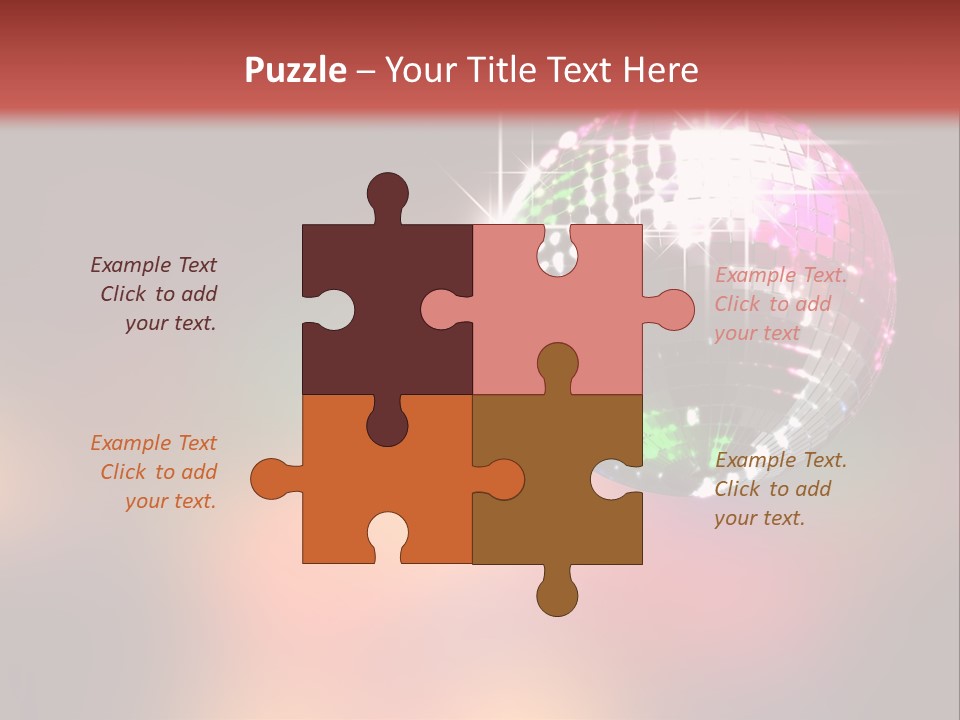 Vintage Club Shine PowerPoint Template