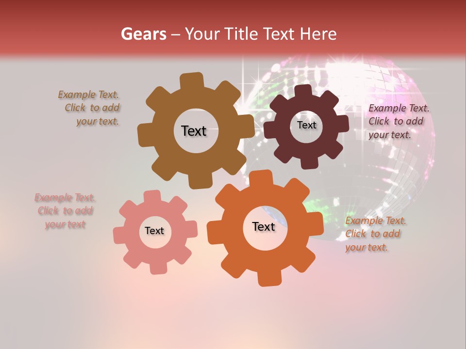 Vintage Club Shine PowerPoint Template