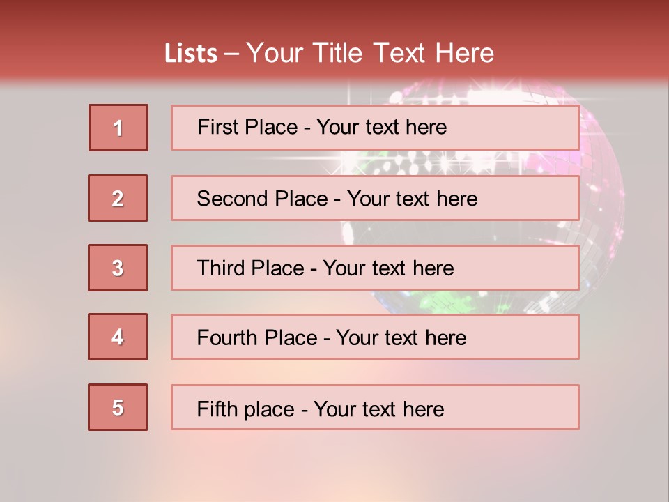 Vintage Club Shine PowerPoint Template