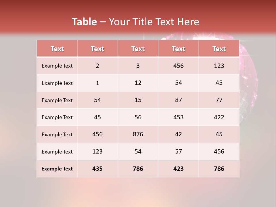Vintage Club Shine PowerPoint Template