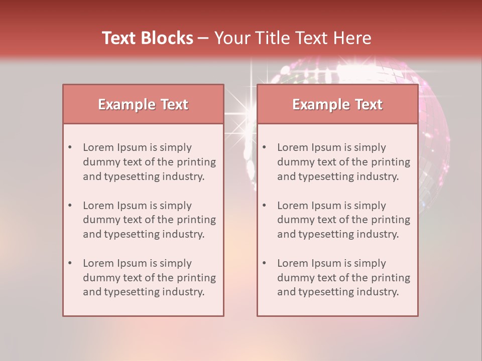 Vintage Club Shine PowerPoint Template