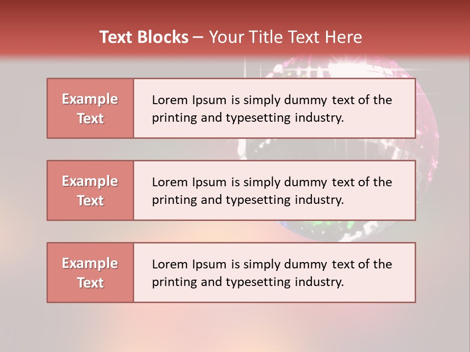 Vintage Club Shine PowerPoint Template