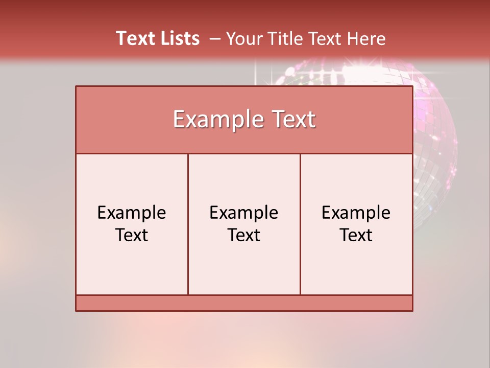 Vintage Club Shine PowerPoint Template
