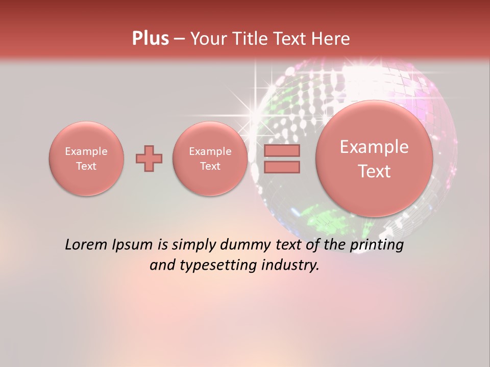 Vintage Club Shine PowerPoint Template