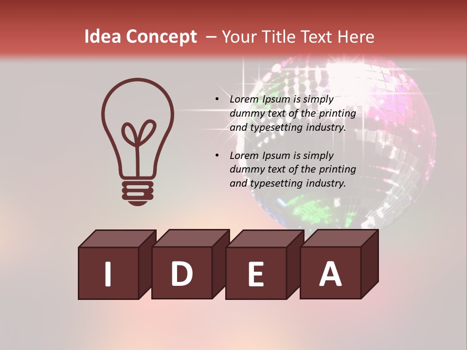 Vintage Club Shine PowerPoint Template