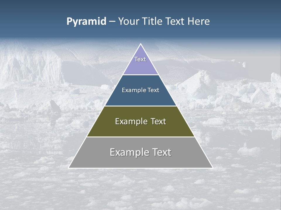 Global Soft Bergs PowerPoint Template