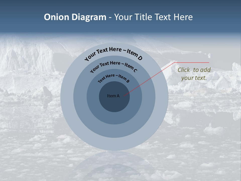 Global Soft Bergs PowerPoint Template