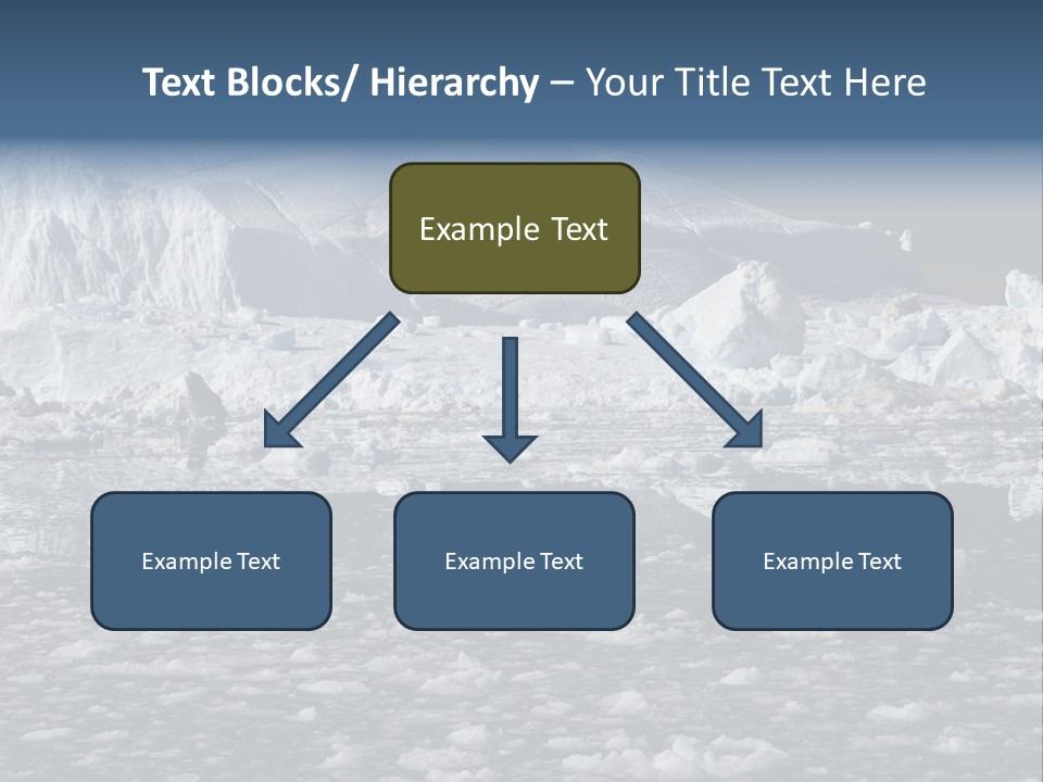Global Soft Bergs PowerPoint Template