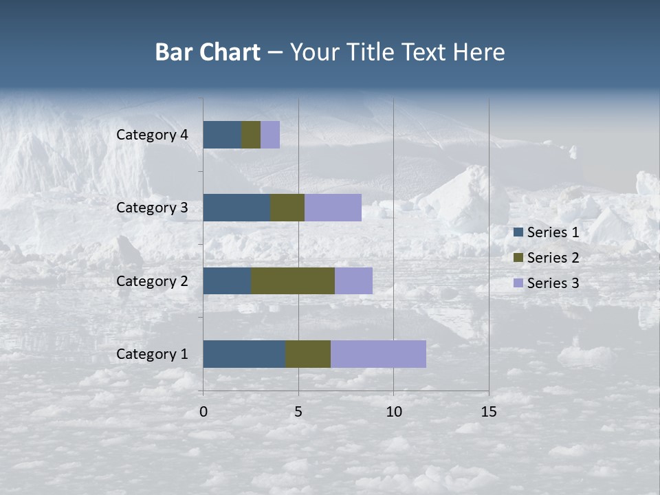 Global Soft Bergs PowerPoint Template