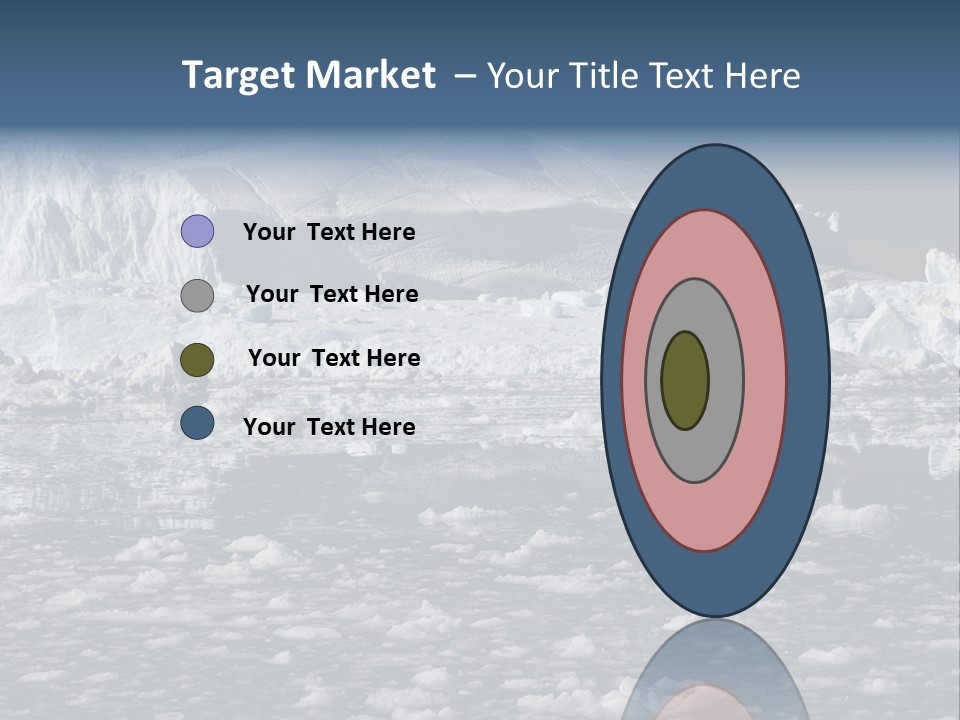 Global Soft Bergs PowerPoint Template