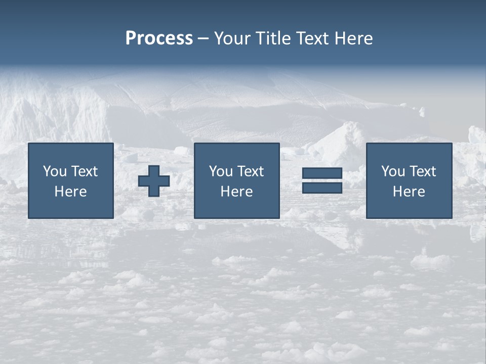 Global Soft Bergs PowerPoint Template
