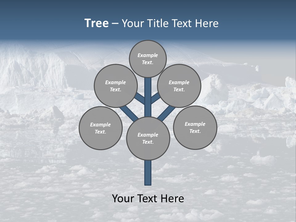 Global Soft Bergs PowerPoint Template