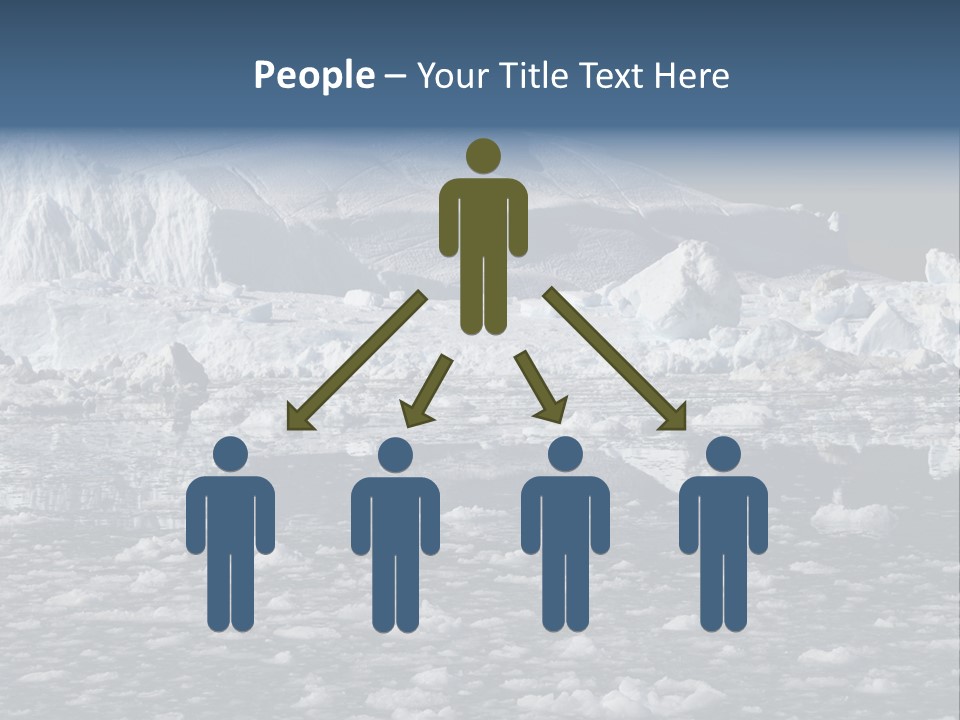 Global Soft Bergs PowerPoint Template