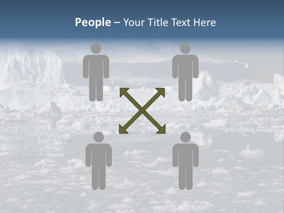 Global Soft Bergs PowerPoint Template