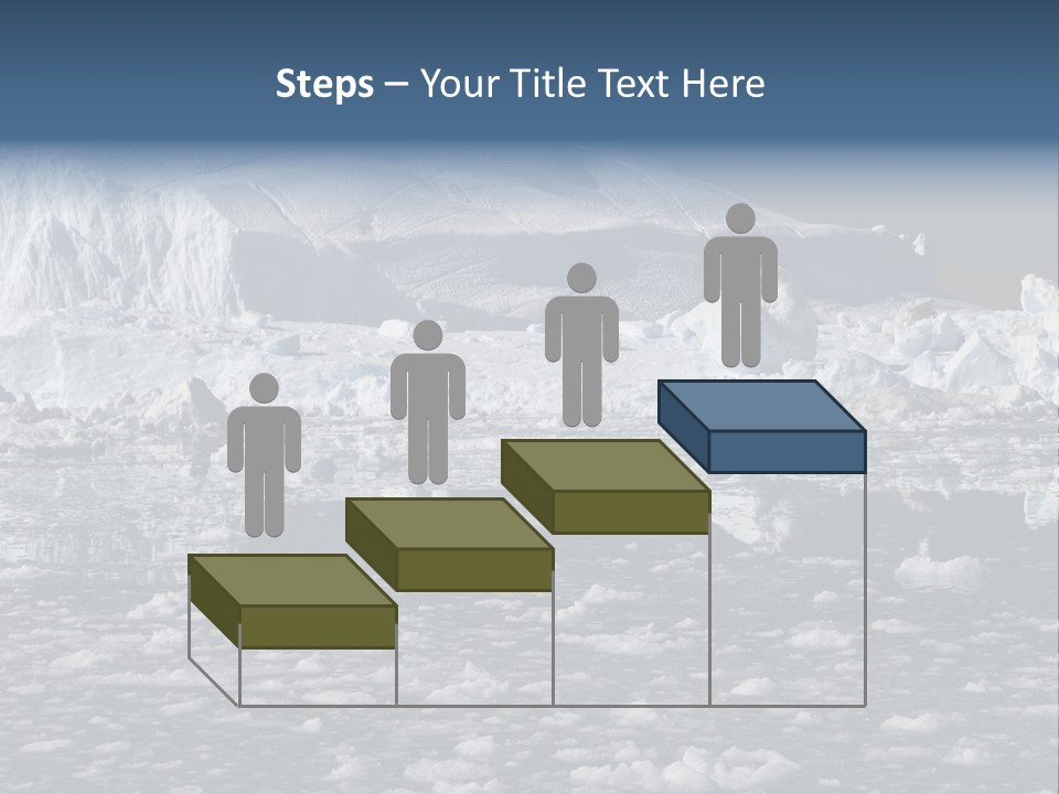 Global Soft Bergs PowerPoint Template