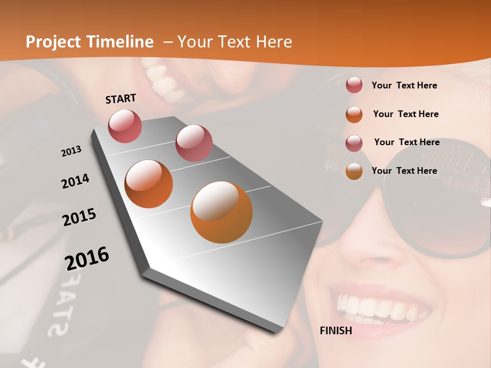 Player Helmet Celebrate PowerPoint Template