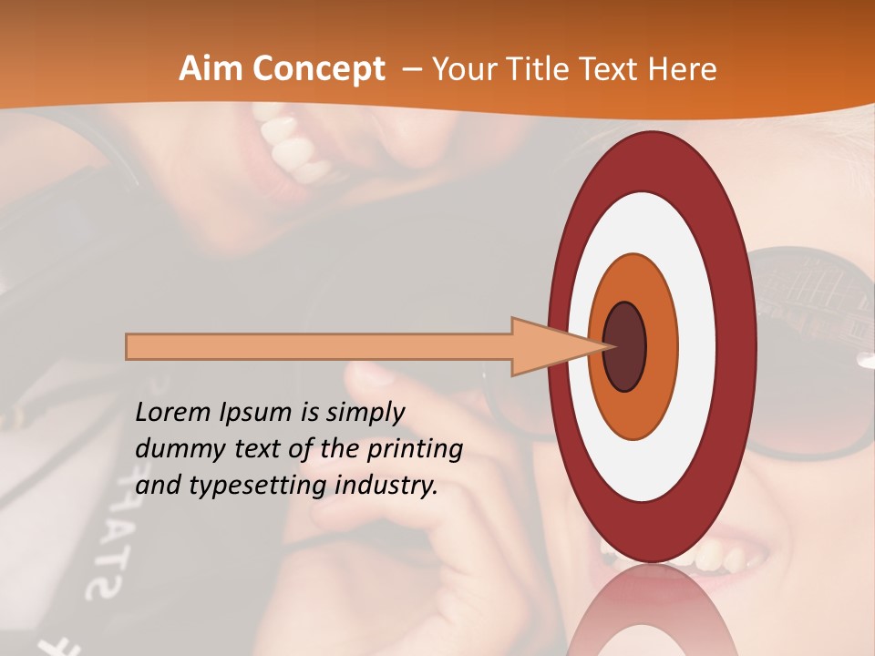 Player Helmet Celebrate PowerPoint Template