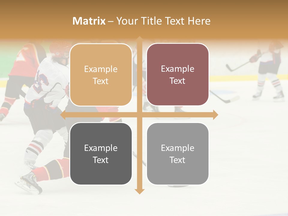 Player Helmet Celebrate PowerPoint Template