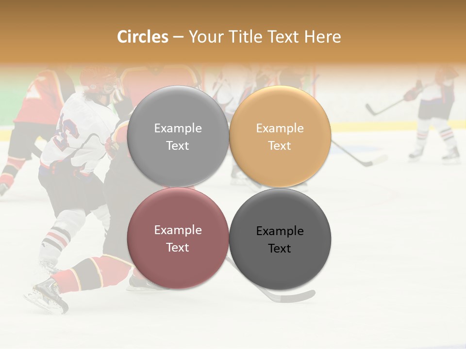 Player Helmet Celebrate PowerPoint Template