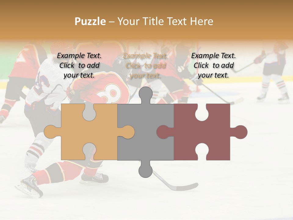 Player Helmet Celebrate PowerPoint Template