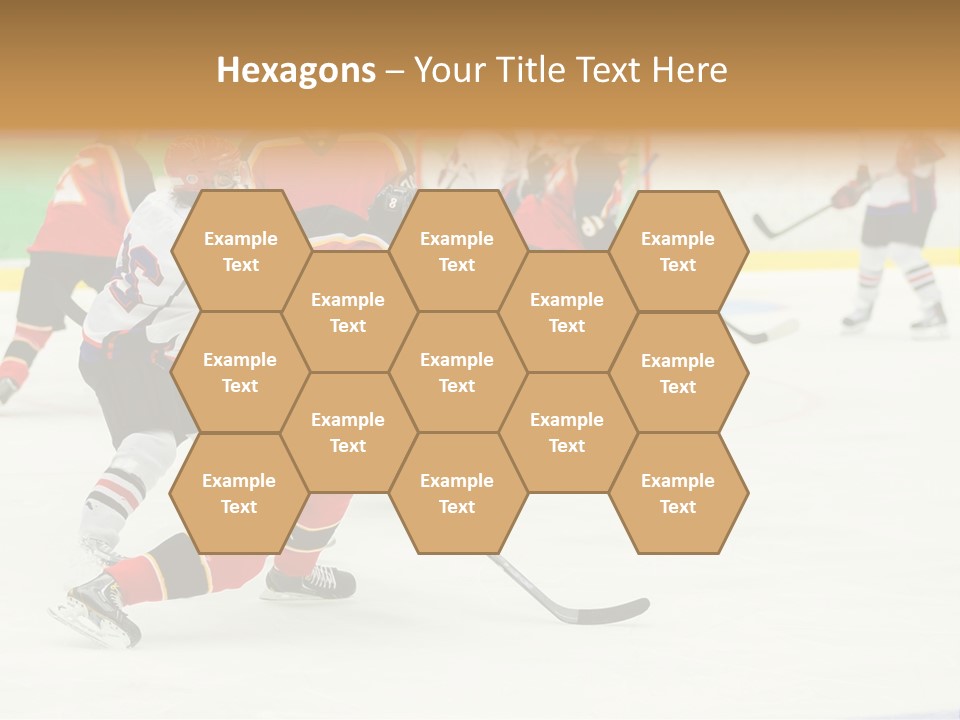 Player Helmet Celebrate PowerPoint Template