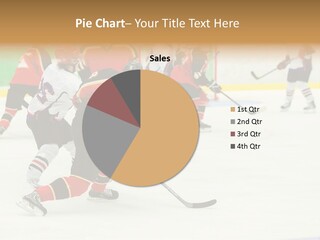 Player Helmet Celebrate PowerPoint Template