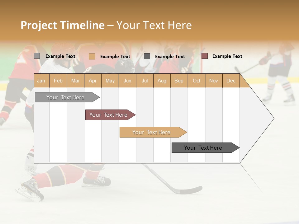 Player Helmet Celebrate PowerPoint Template