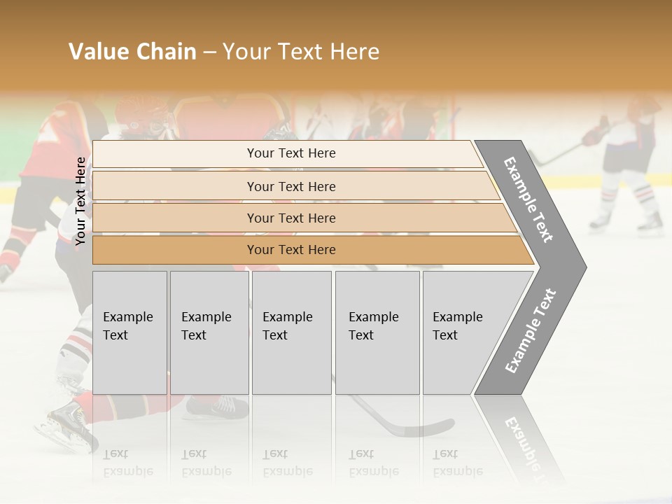 Player Helmet Celebrate PowerPoint Template