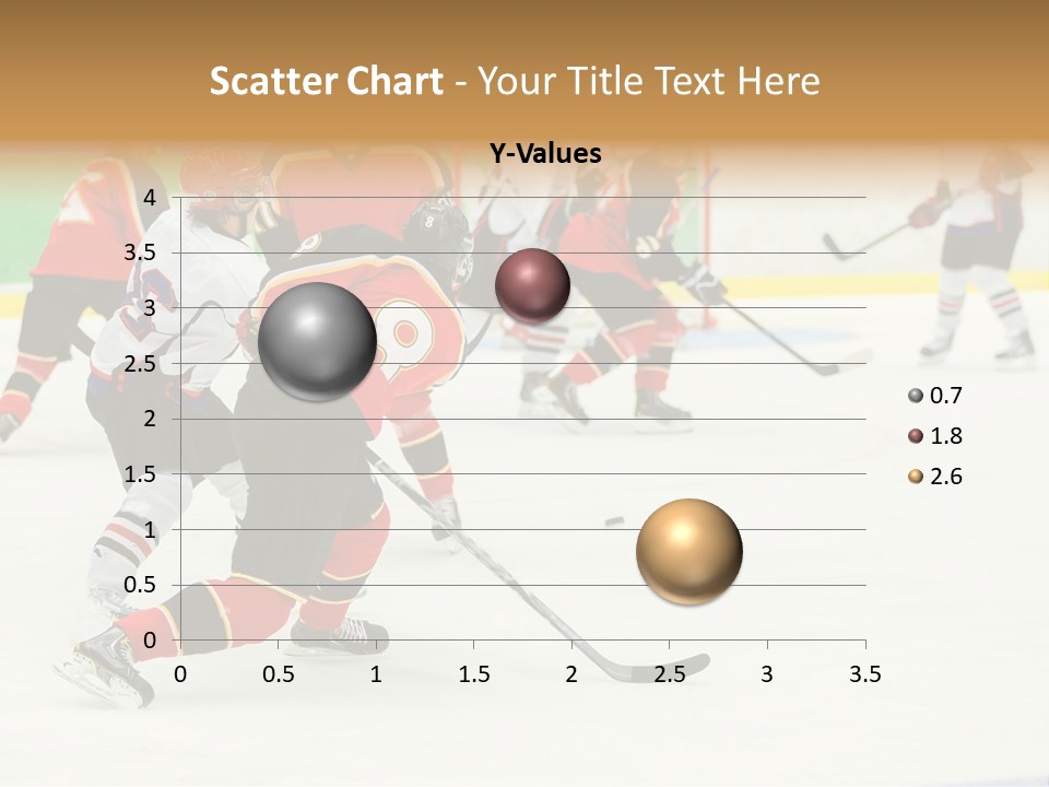 Player Helmet Celebrate PowerPoint Template