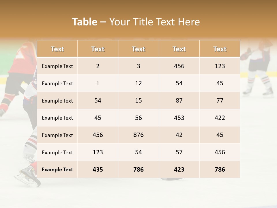 Player Helmet Celebrate PowerPoint Template