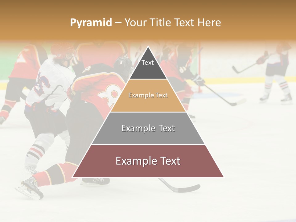 Player Helmet Celebrate PowerPoint Template