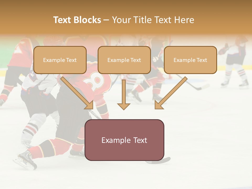 Player Helmet Celebrate PowerPoint Template