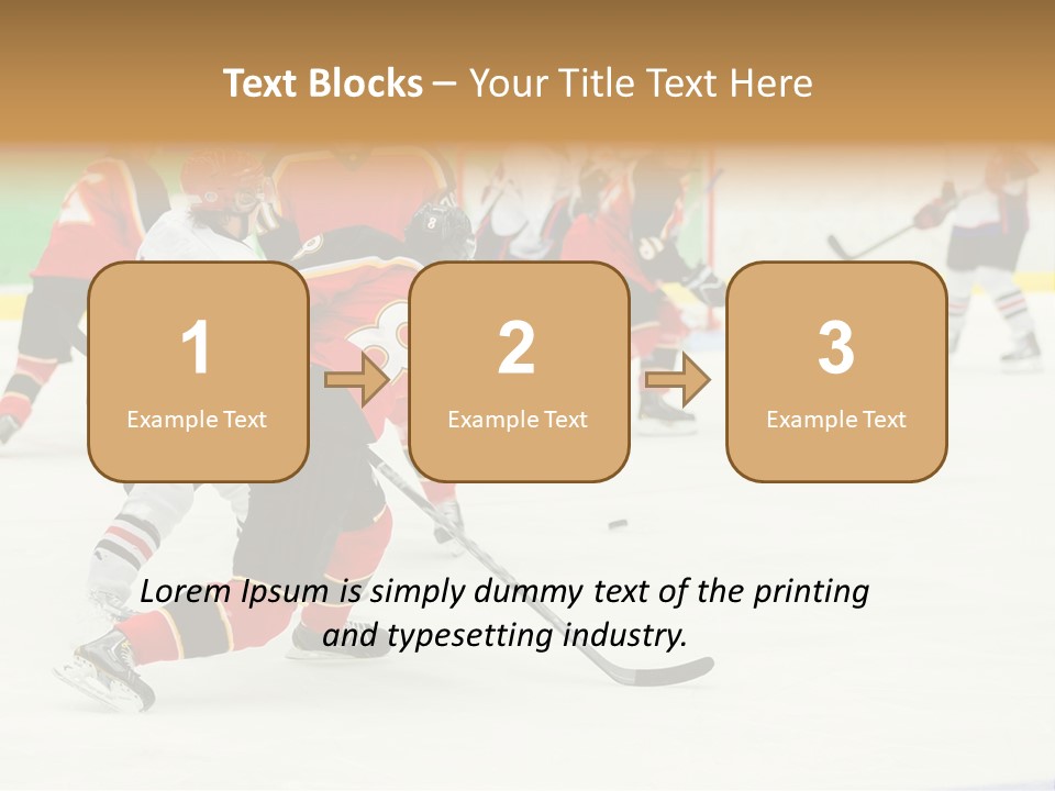 Player Helmet Celebrate PowerPoint Template