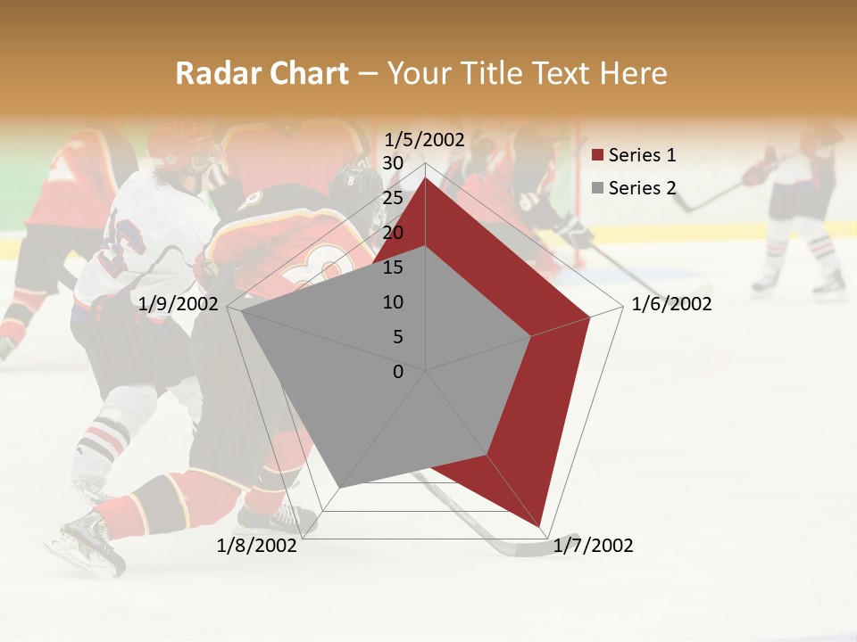 Player Helmet Celebrate PowerPoint Template