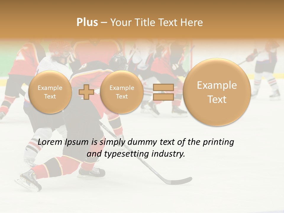 Player Helmet Celebrate PowerPoint Template