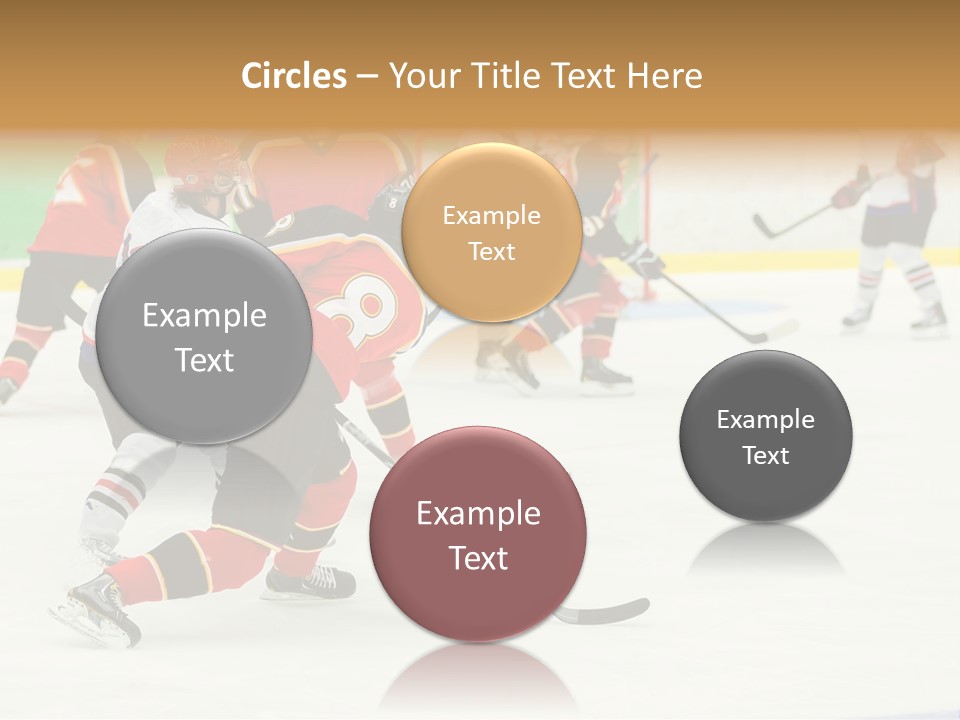 Player Helmet Celebrate PowerPoint Template