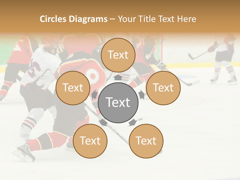 Player Helmet Celebrate PowerPoint Template