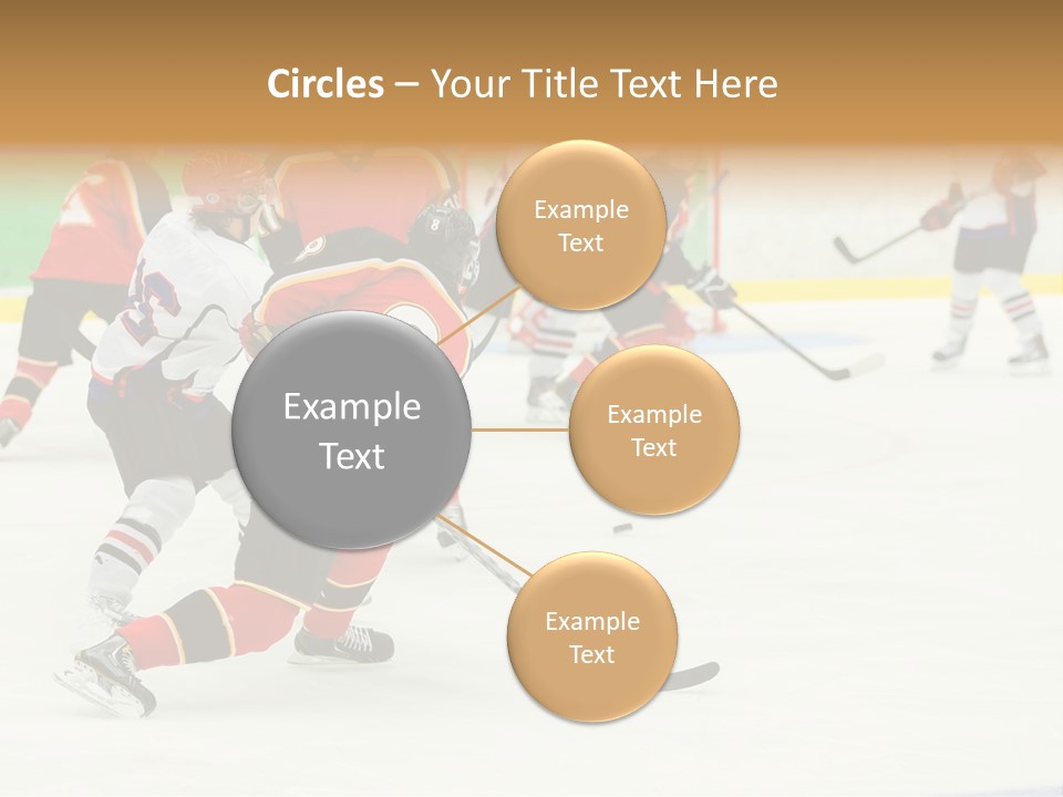 Player Helmet Celebrate PowerPoint Template